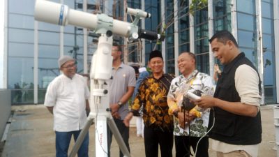 Masyarakat Antusias, Ikuti Rukyatul Hilal Menara Syariah