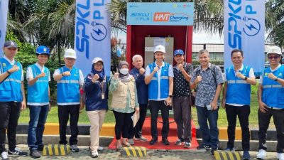 Pastikan Pelayanan Arus Balik, PLN Bersama Itjen Kementerian ESDM Cek Kesiapan SPKLU di Wilayah Banten