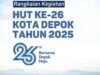 Rangkaian Perayaan Hari Jadi ke-26 Kota Depok