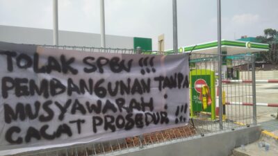 Proses Perizinan  (SPBU) BP-AKR  Diduga Abaikan  Warga