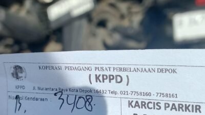 Parkir di KPPD Depok Jaya Tidak Ada Penambahan Biaya Tiap Jamnya