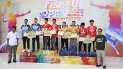 Sirkuit Nasional C FISIP UI Open 2025 Resmi Ditutup