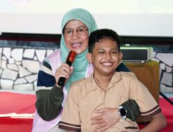 Peduli Anak Indonesia, Srikandi UIT JBB Mengajar di Sekolah Tanpa Batas