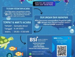 300 Anak Yatim Piatu Ikuti Edukasi dan Kegiatan Ceria Bersama Perantara Kasih Indonesia
