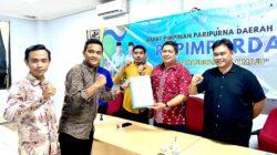 Kamil  Ketua KNPI Kecamatan Sawangan dalam Pleno yang di lakukan DPD KNPI Kota Depok