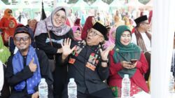 Ribuan Warga Padati Lapangan Jalan Jawa Depok Utara  Rayakan Keriaan Beji