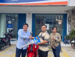 BRI KC Pancoran Serahkan Hadiah Undian Simpedes
