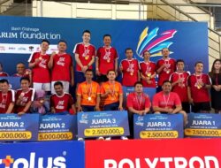 Kejuaraan Bulutangkis Antar Media 2025 Zona Barat selesai sudah