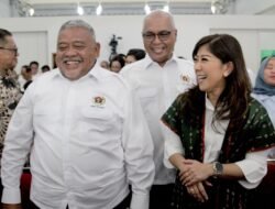 Menkomdigi Meutya Hafid Saksikan Pengukuhan Kepengurusan PWI  Pusat