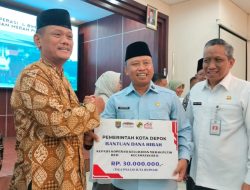 KMP Menerima Bantuan Dana Hibah Dari Pemkot Depok di 63 Kelurahan