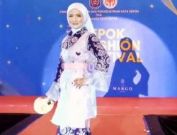 Batik Tradjumas yang dikenakan Wakil Ketua DPRD Kota Depok, Yeti Wulandari Meraih Juara Pertama