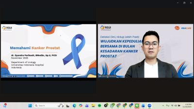 RSUI Lakukan Edukasi Deteksi Dini Kanker Prostat, Berani Periksa Jaga Masa Depanmu