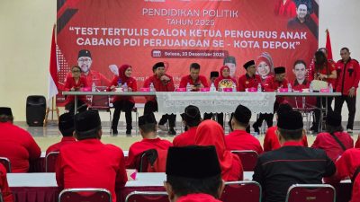 Kader PDIP Depok Wajib Miliki 5 Mantap Sebelum Pimpin PAC