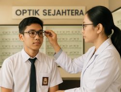 Optik Sejahtera Berikan Kacamata Gratis Untuk Pelajar Depok, Ini Syarat dan Kriterianya