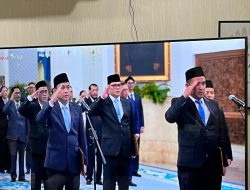 Presiden Prabowo Subianto resmi melantik dan mengambil sumpah keanggotaan Ombudsman RI masa jabatan 2026–2031