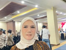Yeti Wulandari Mengikuti Doa Lintas Agama Yang digelar Polres Metro Depok