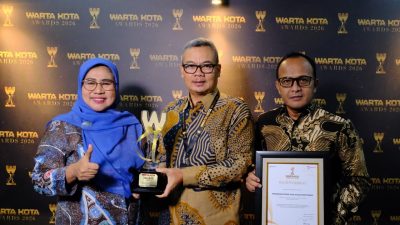 PT Tirta Asasta Depok Raih Anugerah Transformasi Korporasi dan Tata Kelola BUMD Menuju IPO