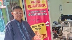 Optik Sejahtera Tak Bosan-bosannya Membagikan Kacamata Gratis untuk Guru di Depok