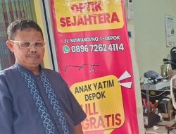 Optik Sejahtera Tak Bosan-bosannya Membagikan Kacamata Gratis untuk Guru di Depok