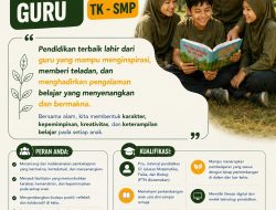Sekolah Alam Depok Buka Lowongan Guru Sains: Cari Pendidik Muda Berdedikasi untuk Tumbuh dan Berdampak