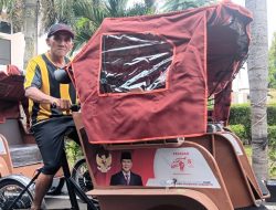 Becak Listrik dari Presiden RI Prabowo