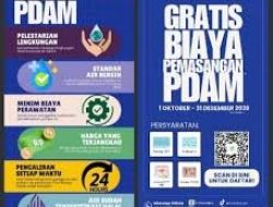 Tirta Asasta Depok Gratiskan Biaya Penyambungan hingga Akhir 2026, Dorong Optimalisasi Jaringan Perpipaan