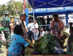 UMKM Persit KCK Cabang XVI Ramaikan Penutupan TMMD Ke-129