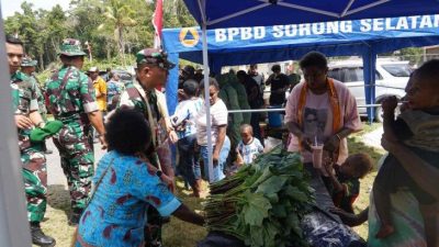 UMKM Persit KCK Cabang XVI Ramaikan Penutupan TMMD Ke-129