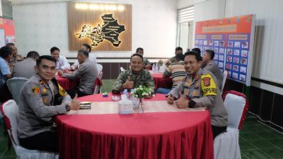 Kapolres OKI dan Dandim 0402 Perkuat Sinergi TNI-Polri